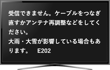 E202エラー